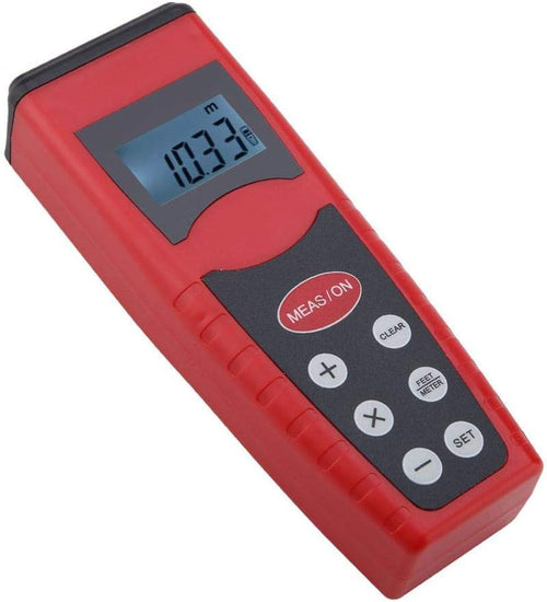 CP-3000 Ultrasonic Digital Laser Distance Meter Range Finder Back-lit Display