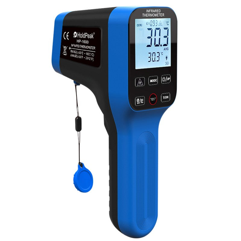 HoldPeak Non-Contact Infrared Thermometer -50℃ to 1600℃ High Accuracy