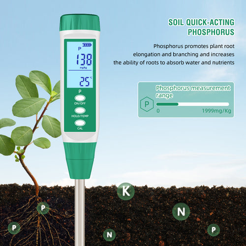 Phosphorus Soil Meter Analyzer for Agriculture & Hydroponics