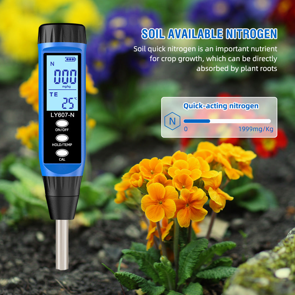 Nitrogen Meter Analyzer Fertility Tester for Hydroponics & Agriculture