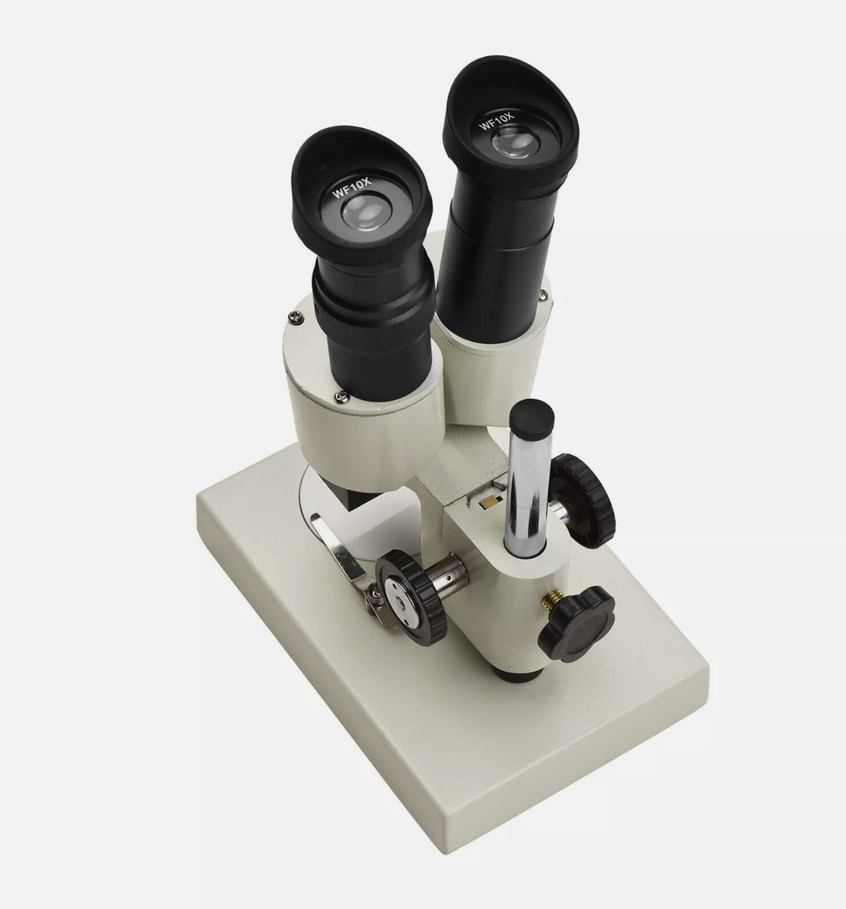 Microscope Binocular Stereo 20X 40X Laboratory Scope With LED Light Source