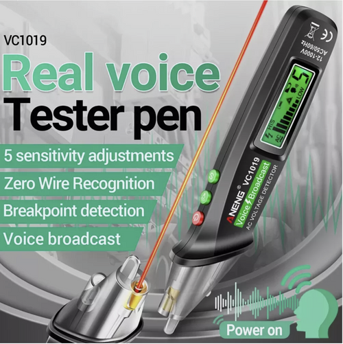 AC Voltage Detector Smart Non-Contact Voltage Tester Pen Meter Aneng VC1019