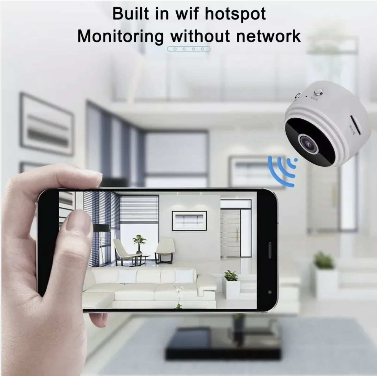 A9 WiFi Mini Camera Wireless Video Recorder Voice Recorder Security Smart Home