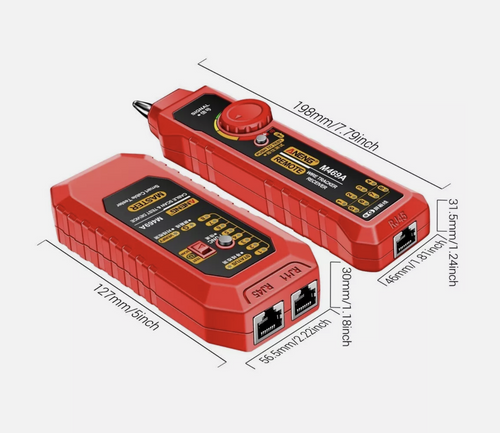 Smart Network Lan Cable Finder Wire Tracker Tester RJ45 RJ11 ANENG M469A