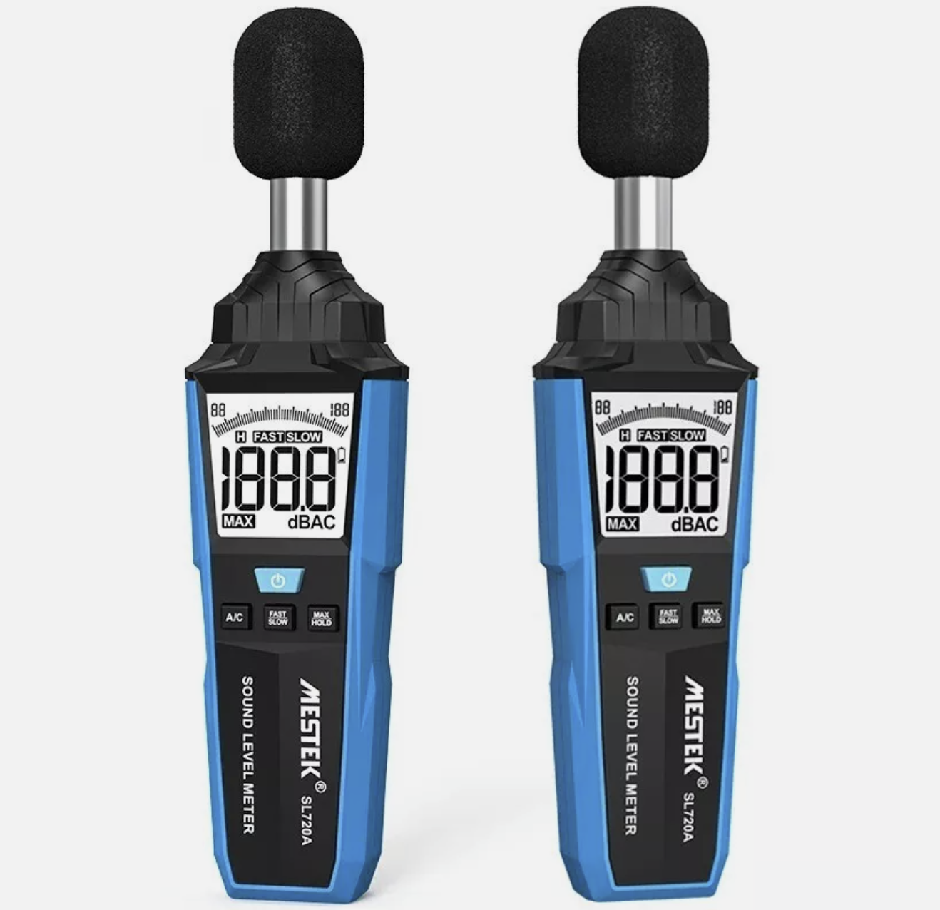 Sound Level Noise Audio Level Meter Detector Measures 30~130dB Handheld