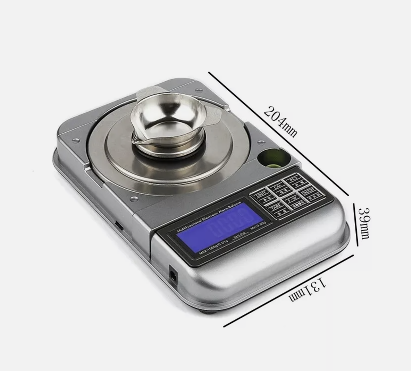 Electronic Scales Lab Balance 50g x 0.001g High Precision Analytical Weighing