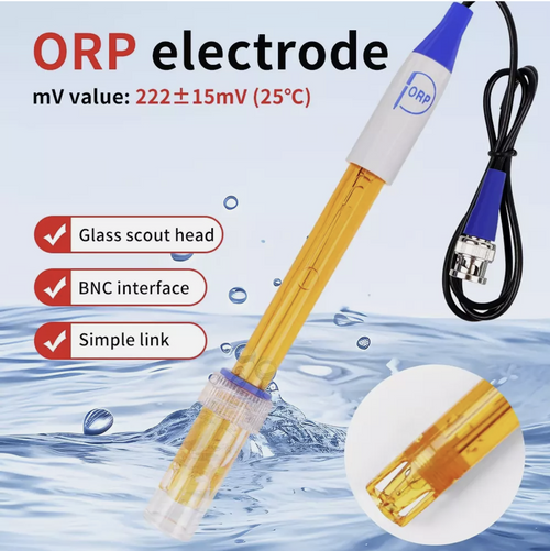 ORP Probe Sensor Redox Electrode mV Meter Tester BNC Connecter