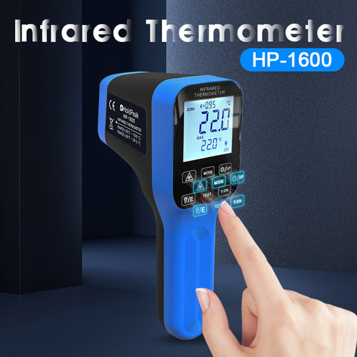 HoldPeak Non-Contact Infrared Thermometer -50℃ to 1600℃ High Accuracy