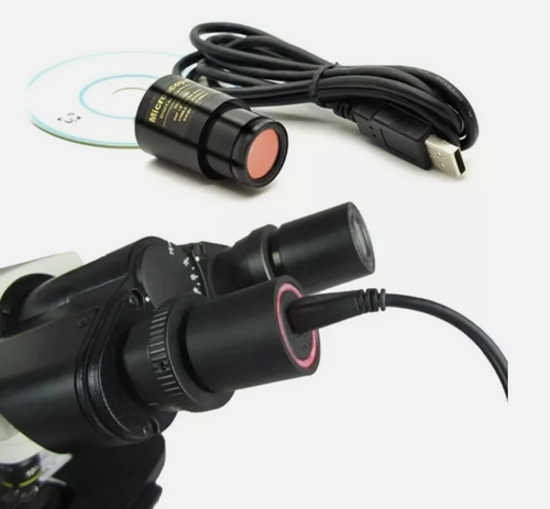 Microscope USB Camera 2MP Eyepiece High Resolution For Binocular & Trinocular