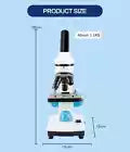 Microscope 200X Student Biological Top & Bottom LED Illuminated