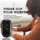 Finger Pulse Oximeter Blood Oxygen Saturation Monitor Heart Rate Meter Measure