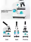 Microscope 200X Student Biological Top & Bottom LED Illuminated