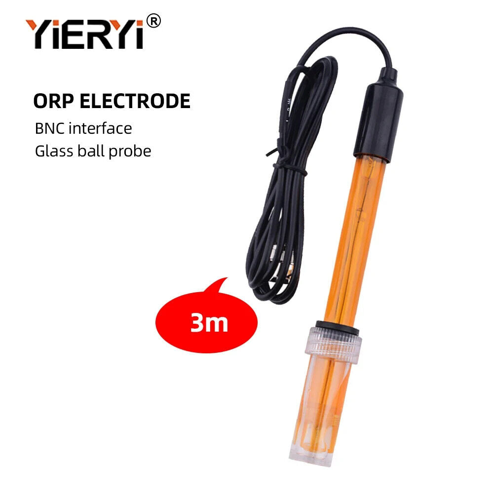 ORP Probe 3m Sensor Redox Electrode mV Meter Tester BNC Connecter