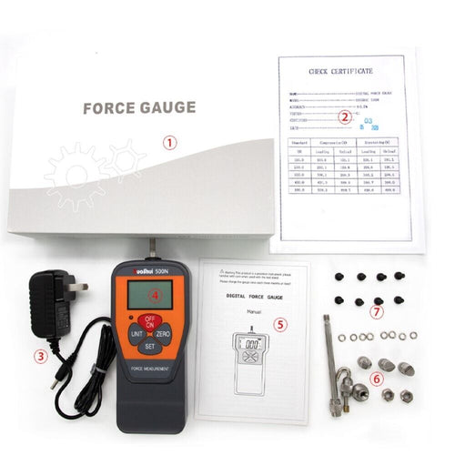 Digital Force Gauge Dynamometer Push Pull Force Tester Meter 0-10N