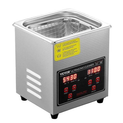 Ultrasonic Cleaner 2L with Timer & Heating Digital Sonic Cleaning Machine