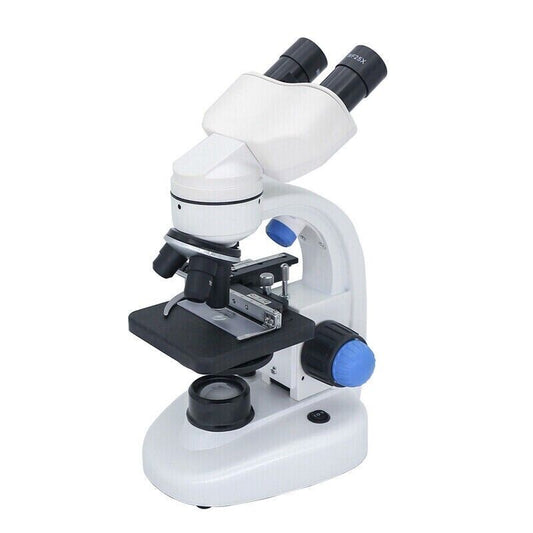 Microscope Binocular Biological 2000X Magnification LED Light & USB Camera