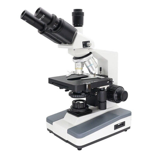 40X-1600X Trinocular Compound Microscope Professional Lab Biological Microscope