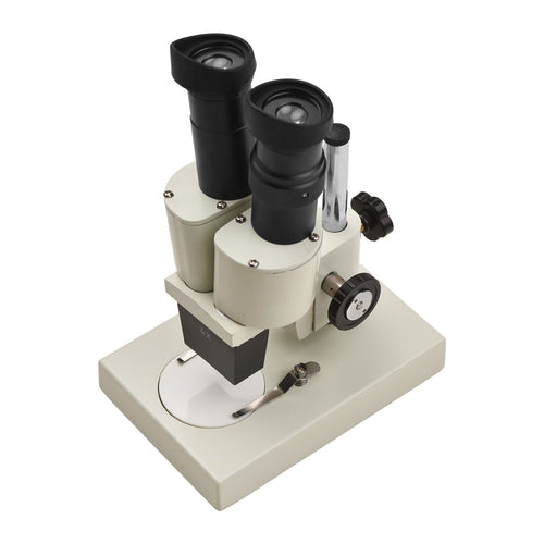 Microscope Binocular Stereo 20X 40X Laboratory Scope With LED Light Source