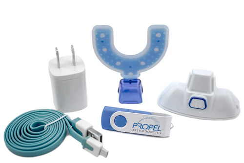 Teeth Orthodontic Braces and Aligner Vibration Treatment Technology Device Propel VPro5