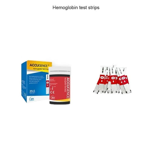 Blood Hemoglobin 50 Test Strips & 50 Lancets For ACCUGENCE PLUS PM800