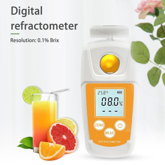 0‑55% Digital Brix Refractometer & High Accuracy Beverage Brix Tester Meter