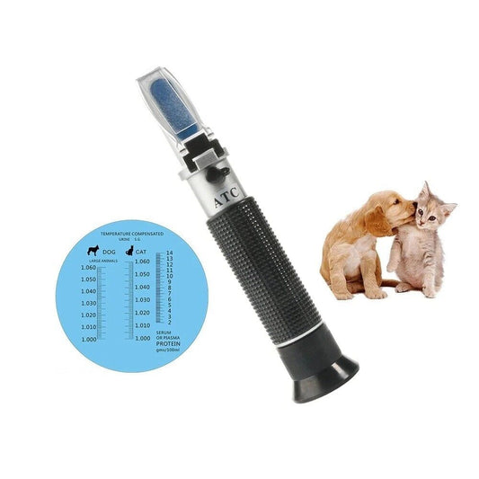Refractometer Pet Dog Cat Protein Serum Plasma Haemoglobin Urine S.G Tester
