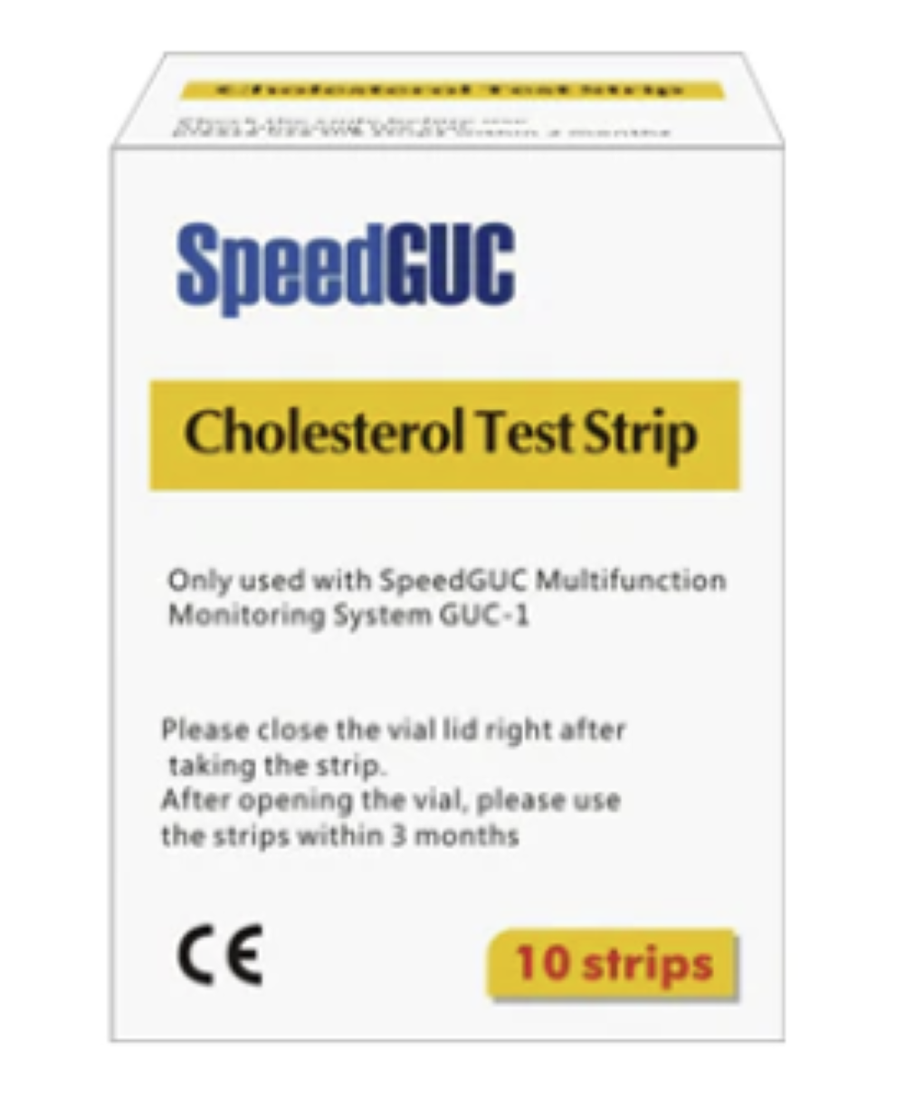 Cholesterol Test Strips 20 Strips 20 Lancet for the SpeedGUC Multifunc