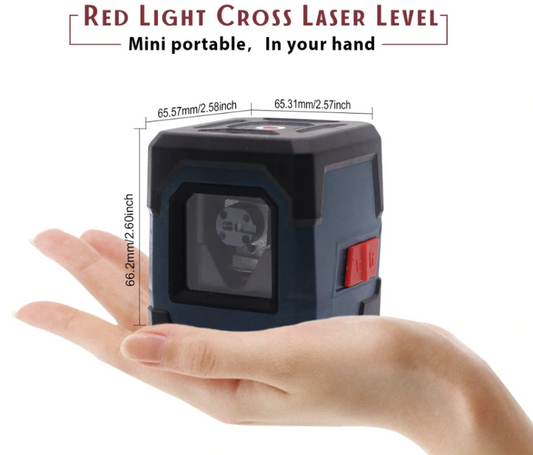 Self Leveling Laser Level Cross Line Measuring Range 50ft Vertical Horizontal