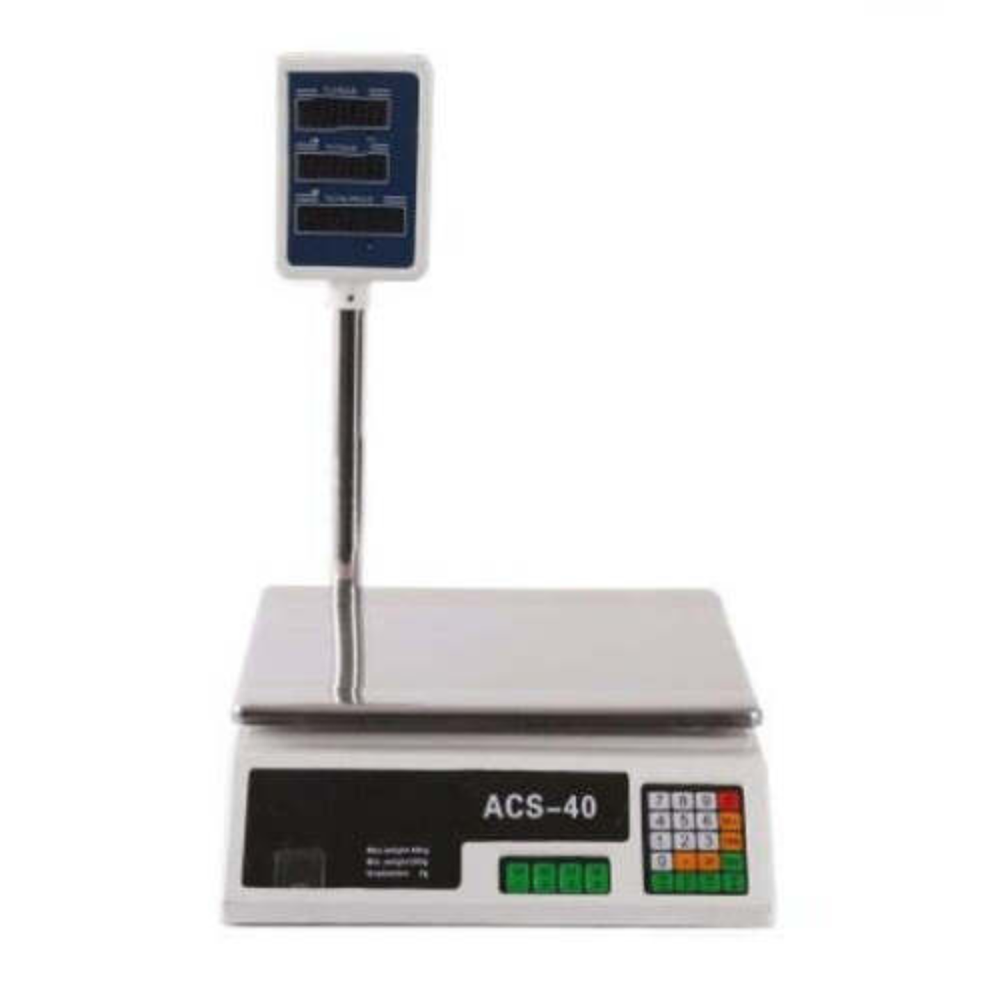 Digital Scales Price Computing Platform Electronic Balance Shop Postal 40kg x 5g