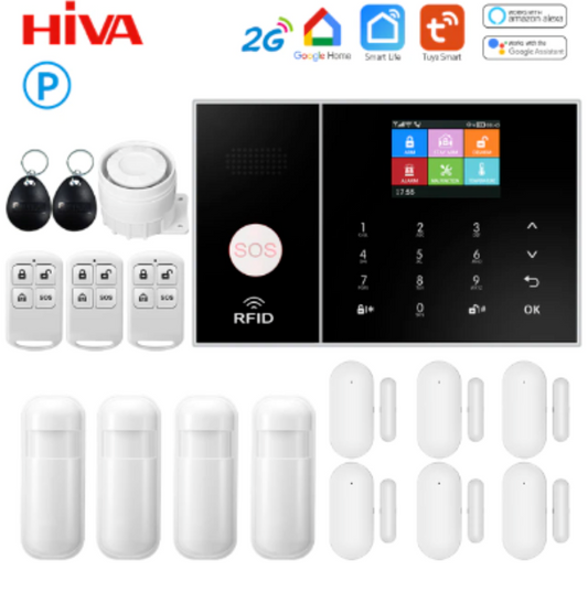 Home Security Alarm System Burglar Supports Alexa GSM Tuya Smart Life App