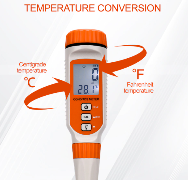 EC TDS Temperature Conductivity Water Quality Meter Analyzer Tester AR8011