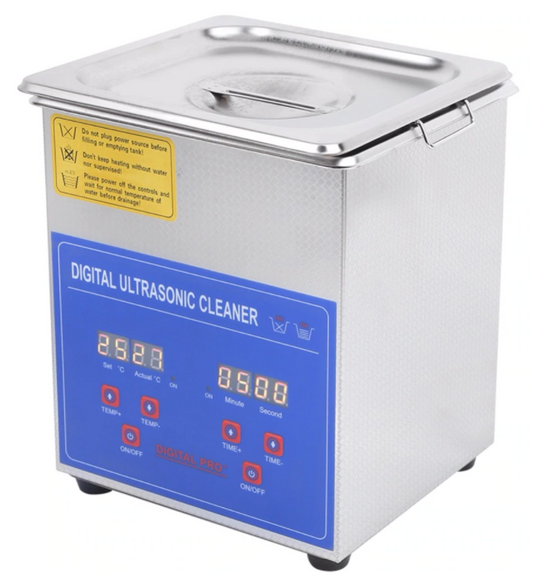 Ultrasonic Cleaner  1.3L Digital Stainless Ultra Sonic Bath Cleaning Timer Heat